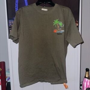 Belize Graphic Short Sleeve Tee - Olive